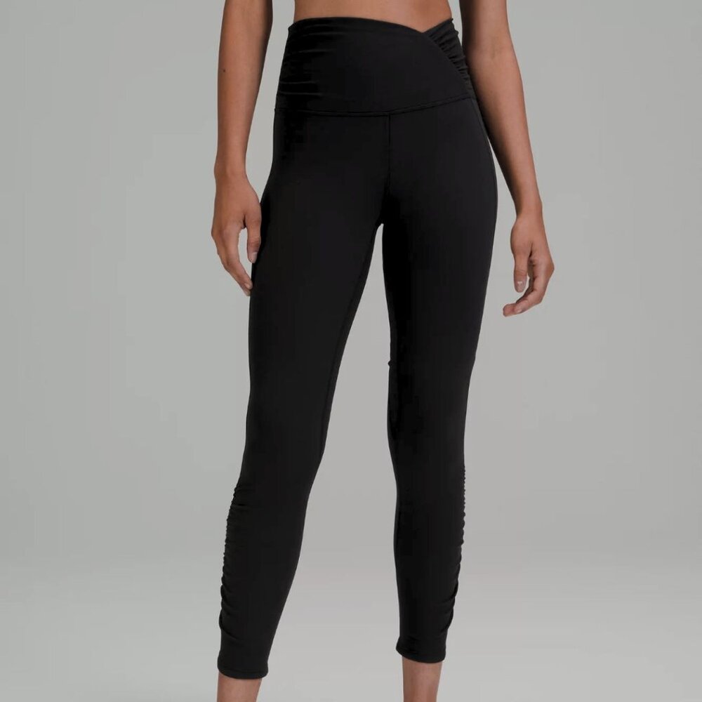 Lululemon Align High-Rise Ruched Waist Pant 25"